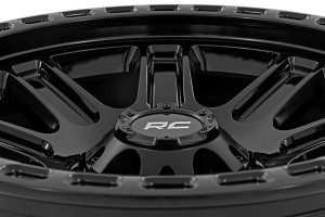 Wheel - Rough Country - 84 Series | 18x8.5 | 6x135 | +0mm - Gloss Black